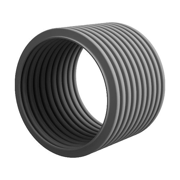 Reiku Corrugated Tubing, 98 ft., Size 3-1/4In. - PARAB-70G