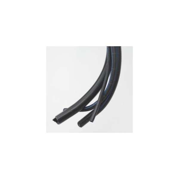 Drossbach Slit Convoluted Tube, 0.51 in, Black, Blue, 110 ft - 012VPBSL0000XZS