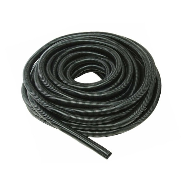 Kable Kontrol Kable Kontrol High Temperature Split Nylon Wire Loom Tubing – 3/4” Diameter – 100' Feet Long – Black - NWL924
