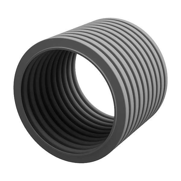 Reiku Corrugated Tubing, 16 ft., Size 2In. - PARAB-52G-5