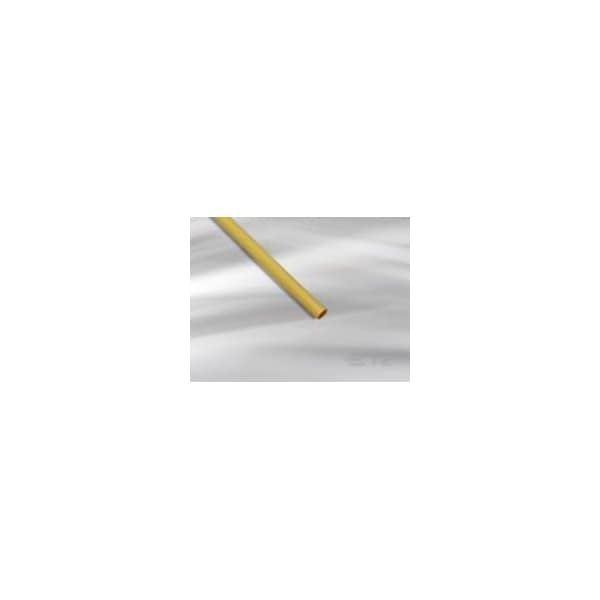 Raychem Heat Shrink Tube, Dual Wall, 2:1 I.D. Shrink Ratio, Yellow, 48 in - EM64322001