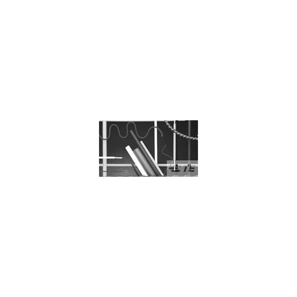 Raychem Heat Shrink Tube, Single Wall, 3:1 I.D. Shrink Ratio, Black - 5433694001