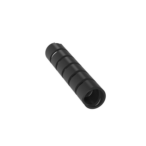 Panduit Spiral Wrap, 3 in Max Bundle Dia., 250 ft, Polyethylene, Black - T38F-TL0