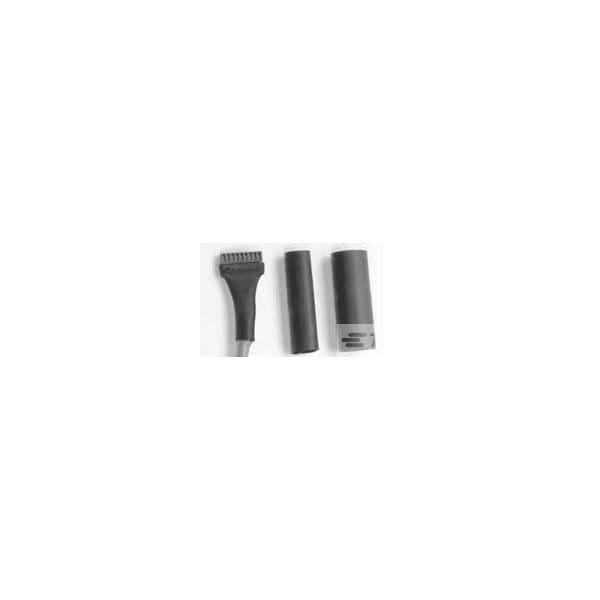 Raychem Heat Shrink Tube, Dual Wall, 3:1 I.D. Shrink Ratio, 2 in, Black, 49 in - 9170152001