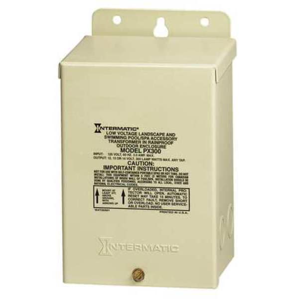 Intermatic Transformer, NEMA 3R, 12/13/14V AC, 120V AC - PX300