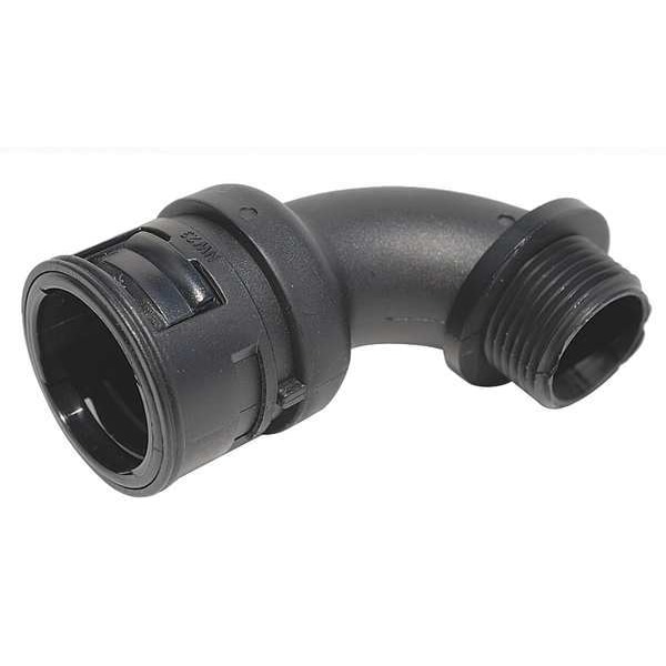 Reiku Elbow 90 deg., 1.420 in., Black, Nylon - VPBRB-36N07