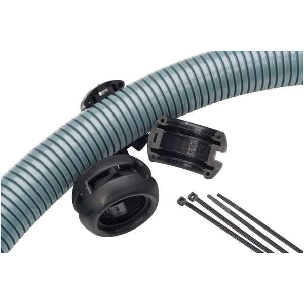 Reiku Tubing Protector, 0.360in, Black, Polyamide - PAPKB-36F/G