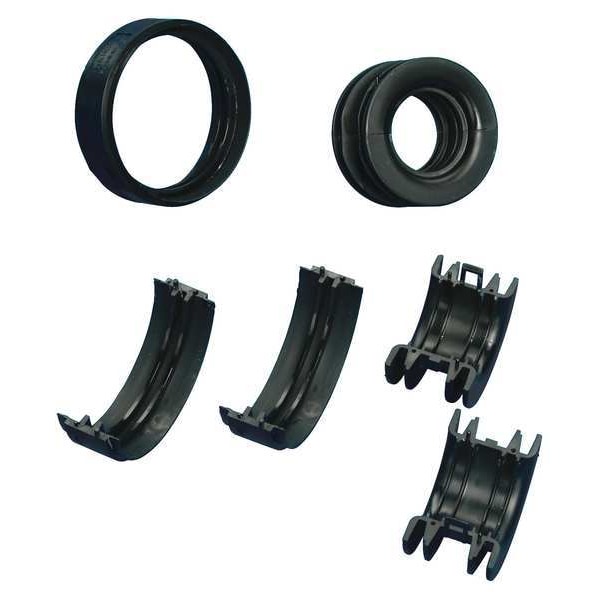 Reiku Middle Jaw, 1.410 in., Black, Polyamide - PAMBB-36F/G