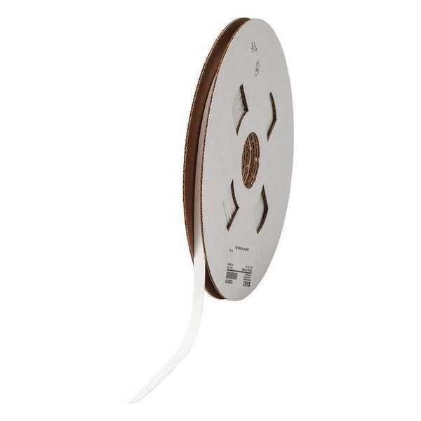 Brady Heat Shrink Tube, 2:1 I.D. Shrink Ratio, White, 75 ft - HX-C-187-WT