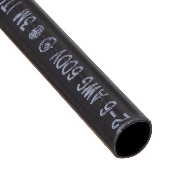 3M Adhesive Lined Heat Shrink Tube, Heavy Wall, 3:1 I.D. Shrink Ratio, 0.4 in I.D. Before Shrinking - ITCSN-0400-48"-BLACK-20 PCS