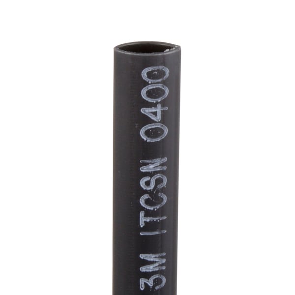 3M Heat Shrink Tube, Heavy Wall, 3:1 I.D. Shrink Ratio, 0.4 in I.D. Before Shrinking, Black, 25 ft - ITCSN-0400-25'-BLACK-REEL