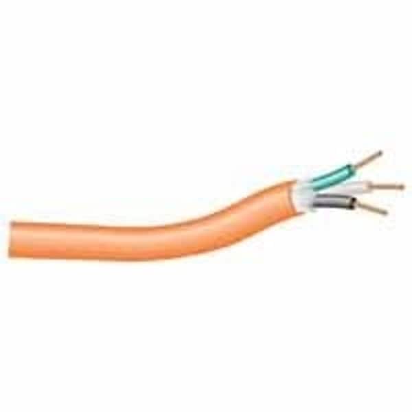 Southwire CCI 203076603 SJTW Electrical Cable, 14 AWG, Orange PVC Sheath - 203076603