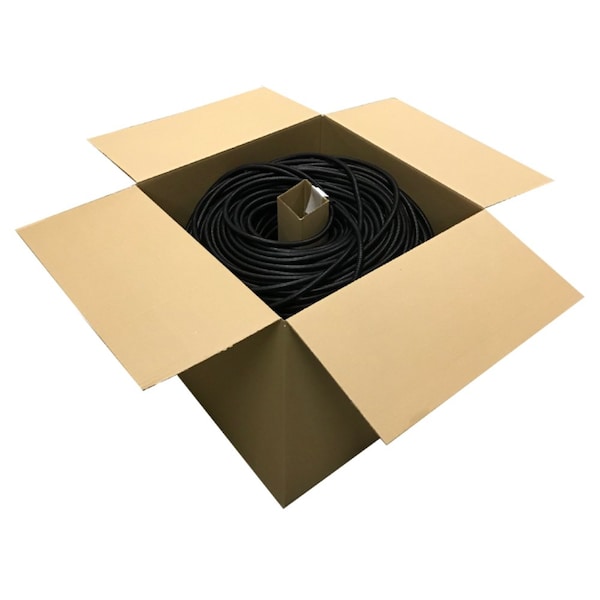 Kable Kontrol Kable Kontrol High Temp Nylon Split Wire Loom Tubing - 1" Inside Diameter - 300' Length - Black - NWL925BSP