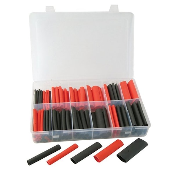 Atd Tools Heat Shrink Tube Assortment, Dual Wall, 3:1 I.D. Shrink Ratio, 1.83 in - 394