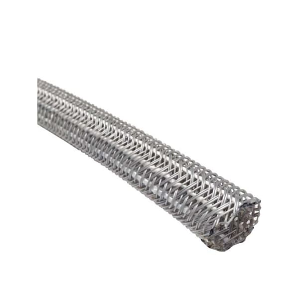 Electriduct Braided Cable Wrap, 1/2 in Inside Dia., 0.55 in Max Bundle Dia., 10 ft, Polyester, Gray - BS-J-SCW-050-10-GY