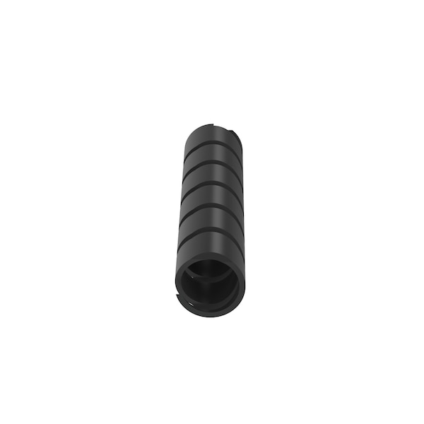 Panduit Spiral Wrap, 3 in Max Bundle Dia., 100 ft, Polyethylene, Black - T38FR-C20Y