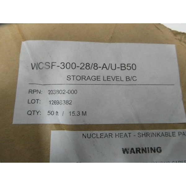 Raychem 50FT WIRE SPLICE KIT & HEAT SHRINK TUBING - WCSF-300-28/8-A/U-B50