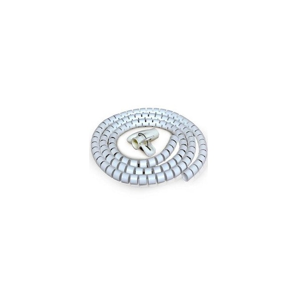 Swe-Tech 3C Cable Wrap, 1.18 in Inside Dia., 5 ft, White - FWT30SL-09130