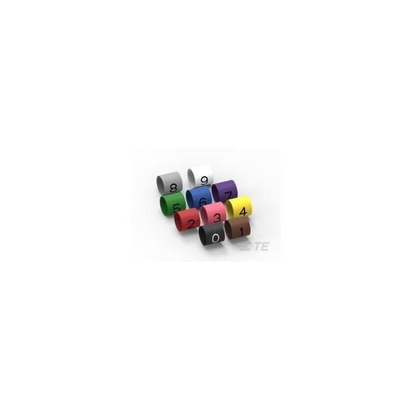 Raychem Heat Shrink Tube, Single Wall, 3:1 I.D. Shrink Ratio, Yellow, 0.197 in - TRSA-1014/C/1/2