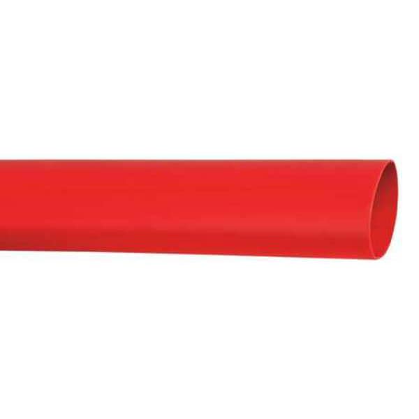 3M Adhesive Lined Heat Shrink Tube, Heavy Wall, 3:1 I.D. Shrink Ratio, 1.1 in I.D. Before Shrinking - ITCSN-1100-9"-RED-12-3 PC PKS