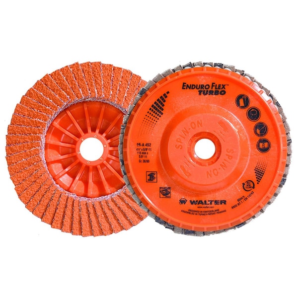 Walter Surface Technologies Enduro-Flex Turbo 4.5"X 5/8"-11 Gr80 Pk10 - 06A458

Walter Surface Technologies Enduro-Flex Turbo 4.5"X 5/8"-11 Gr80 Pk10 - 06A458