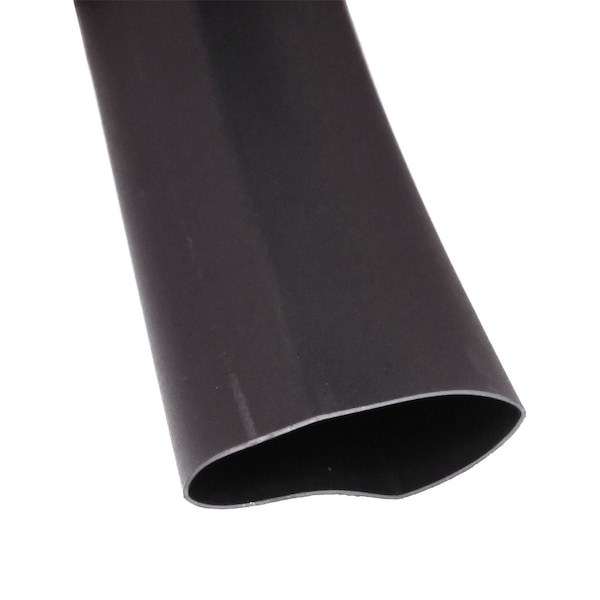 Auveco Heat Shrink Tube, Thin Wall, 2:1 I.D. Shrink Ratio, Black, 6 in, 15 PK - 18700