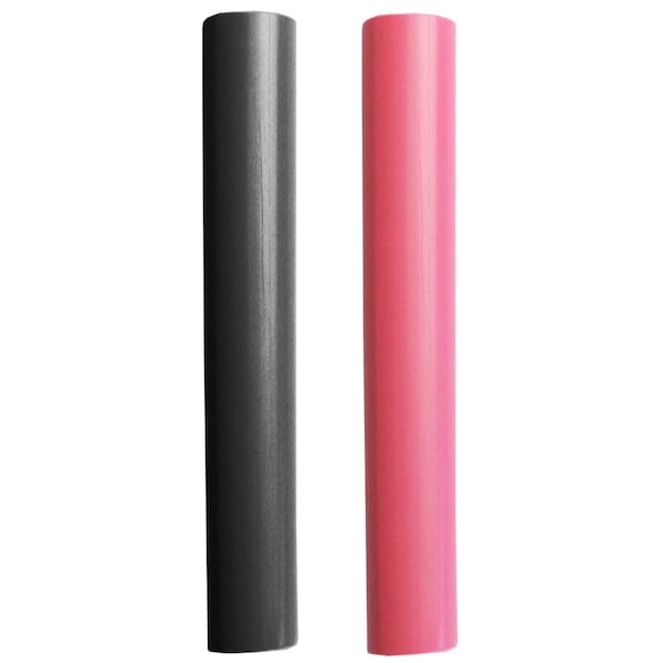 Pacer Group Heat Shrink Tube, Heavy Wall, Black, Red, 3 in - BEHS3/4-3BKRD