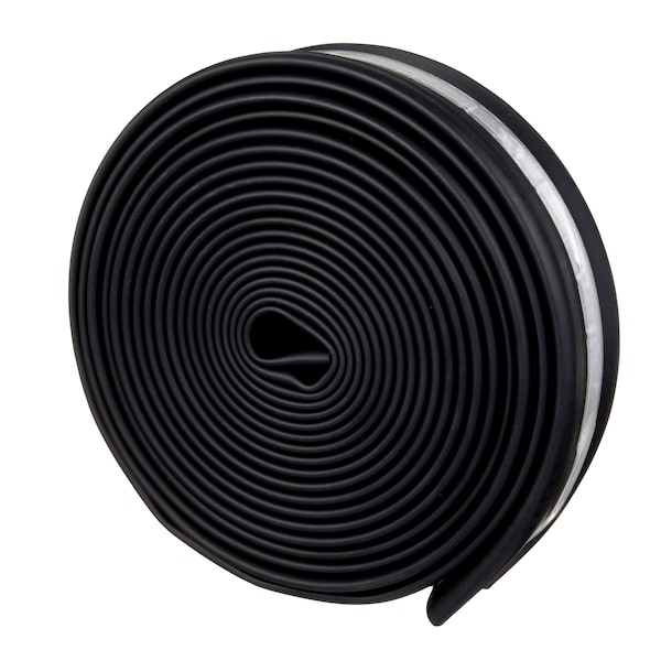 3M Heat Shrink Tube, Heavy Wall, 3:1 I.D. Shrink Ratio, 1.5 in I.D. Before Shrinking, Black, 25 ft - ITCSN-1500-25'-BLACK-REEL