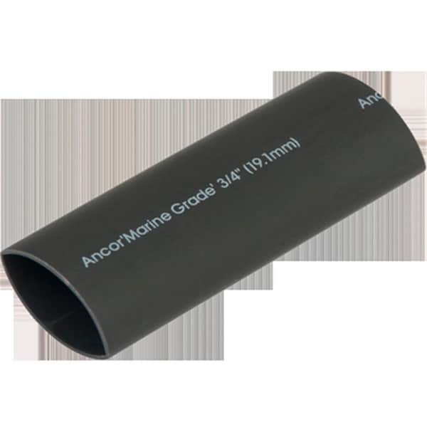 Ancor Adhesive Lined Heat Shrink Tube, 3:1 I.D. Shrink Ratio, Black, 48 in - AN476582
