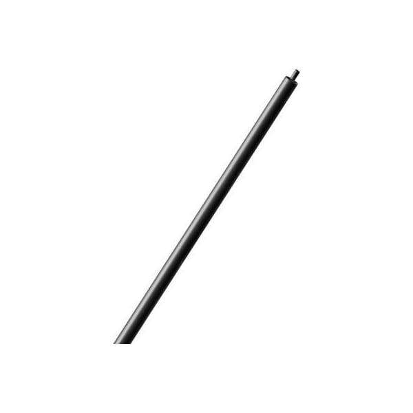 Techflex Heat Shrink Tube, 3:1 I.D. Shrink Ratio, 1.5 mm, Black, 25 ft - H3N0.06BK-25