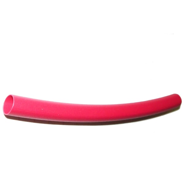 Midwest Fastener Heat Shrink Tube, Thin Wall, Red, 3 in, 10 PK - 73084