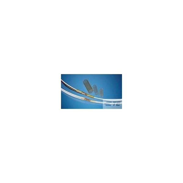 Raychem Heat Shrink Label, Dual Wall, 4:1 I.D. Shrink Ratio, Clear - 3825474004