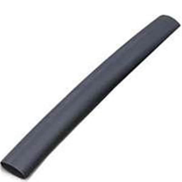 Acoustic Heat Shrink Tube, Thin Wall, 2:1 I.D. Shrink Ratio, Black, 4 in - AC1883483