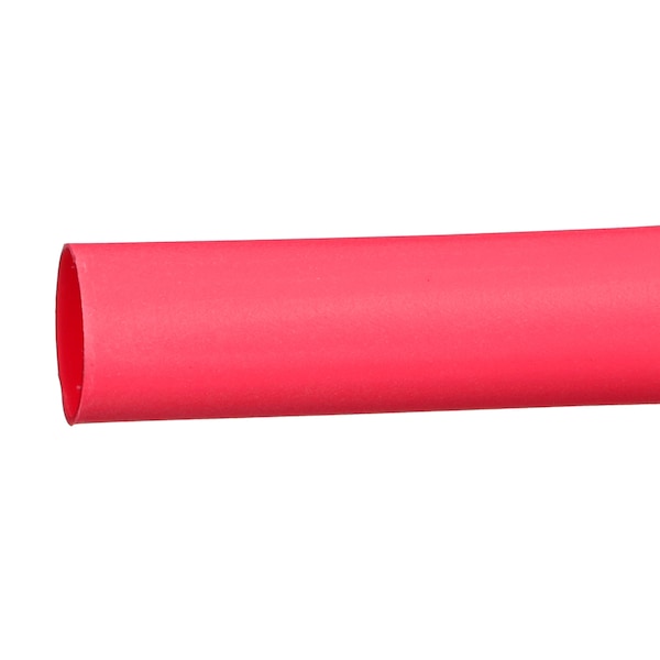 3M Adhesive Lined Heat Shrink Tube, Thin Wall, 3:1 I.D. Shrink Ratio, 0.5 in I.D. Before Shrinking - EPS300-1/2-48"-RED-75 PCS