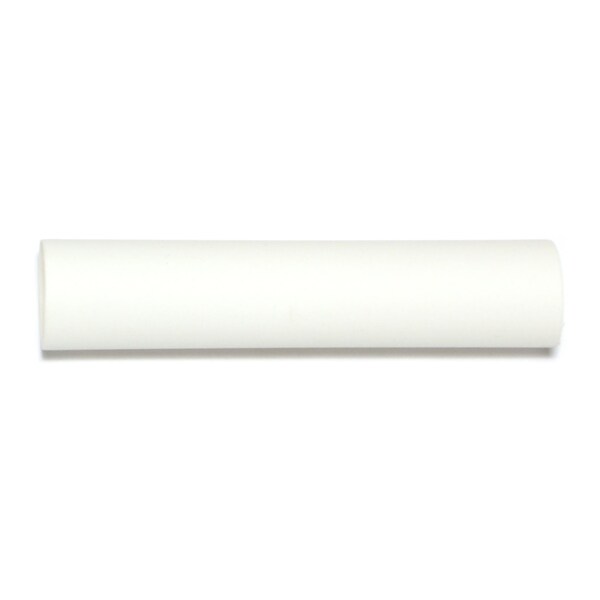 Midwest Fastener Heat Shrink Tube, Thin Wall, White, 3 in, 5 PK - 67972