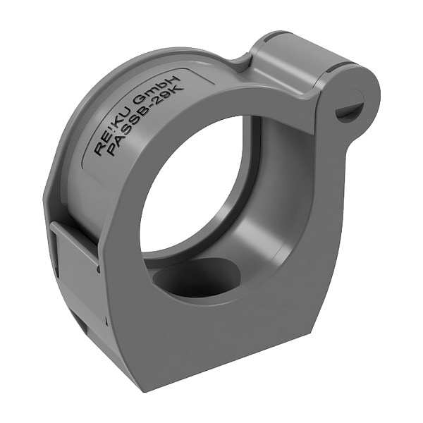 Reiku Gripping Clamp, 1.140in, Black, Polyamide 6 - PASSB-29K