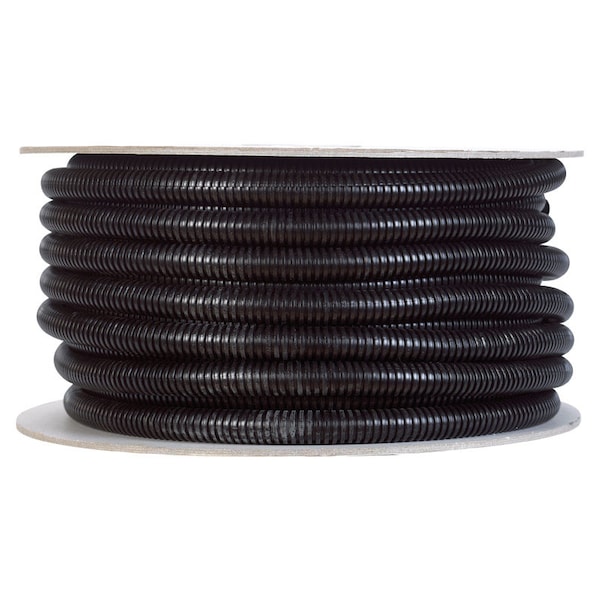 Adanac Drossbach Inc. 1/2 in. D X 100 ft. L Black Plastic Flex Tube - 50-100BL