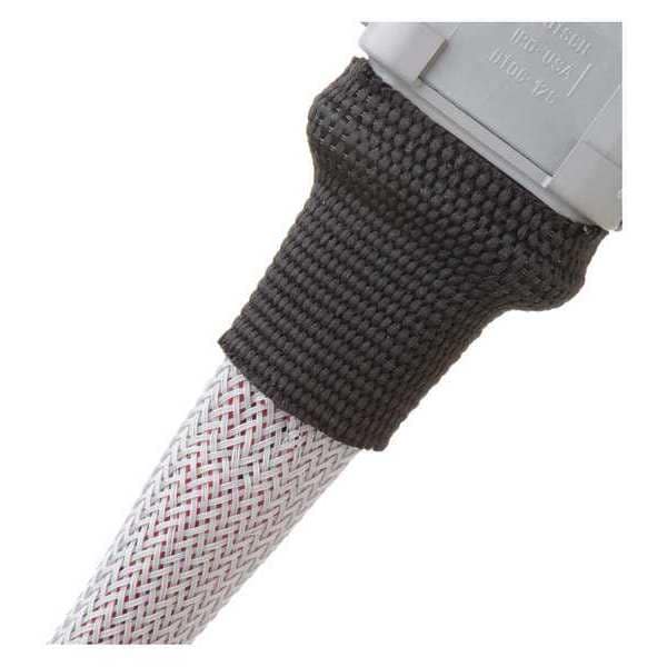 Techflex Heat Shrink Tube, 2:1 I.D. Shrink Ratio, Black, 8 ft - H2F1.18BK8
