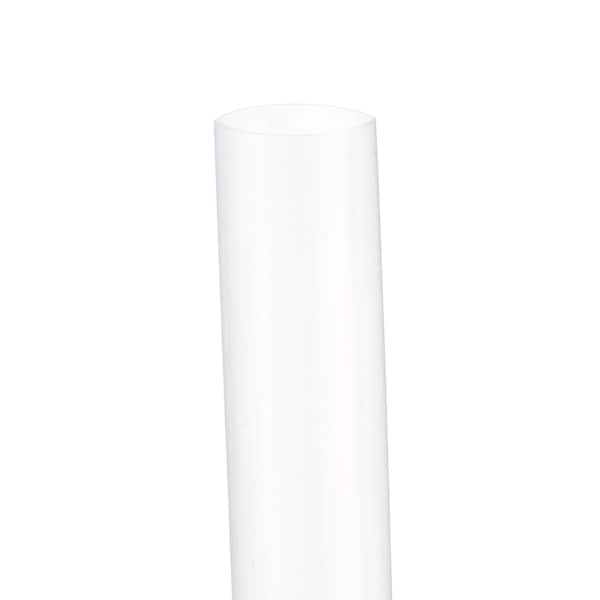 3M Heat Shrink Tube, Thin Wall, 2:1 I.D. Shrink Ratio, 0.5 in I.D. Before Shrinking, Clear, 100 ft - FP301-1/2-100'-CLEAR-SPOOL