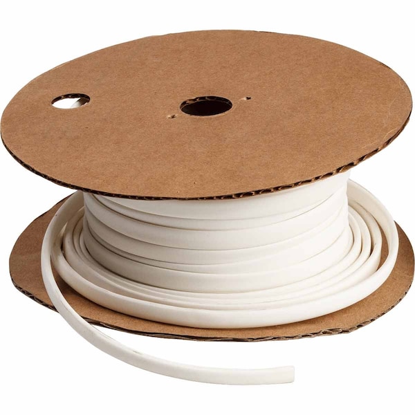 Brady BRADYMARK Series Heat Shrink Tubing: Polyolefin, White, 2 in. Dia x 100' L - HSA-508-WT