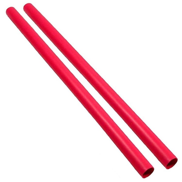 Pico Wiring Accessories Pico Single Wall Heat Shrink Tubing, 1/4in ID, Red, 6in Tubing, 4PK - 8252PT