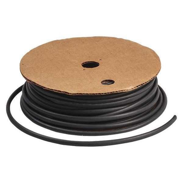 Brady Heat Shrink Tube, 3/16 in, Black, 100 ft - HSA-48-BK