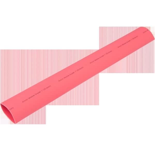 Safety First Adhesive Lined Heat Shrink Tube, 3:1 I.D. Shrink Ratio, Red, 48 in - SA3196861