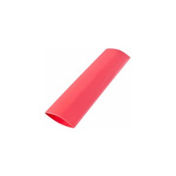 Acoustic Gb- HST-500R 0.5-0.25 x 3 in. Polyolefin Heat Shrink Tubing, Red - AC430445