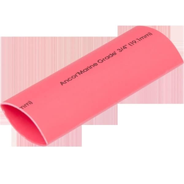 Safety First Adhesive Lined Heat Shrink Tube, 3:1 I.D. Shrink Ratio, Red, 48 in - SA3756200