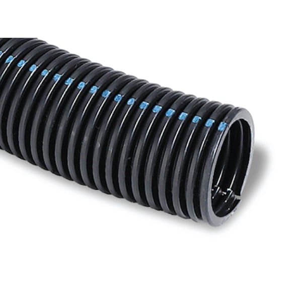 Kable Kontrol Kable Kontrol Polypropylene Flame Retardant Wire Loom Tubing - Split - 1/4" Inside Diameter - Black - 3200' Length - FRPPWL.250-BSP