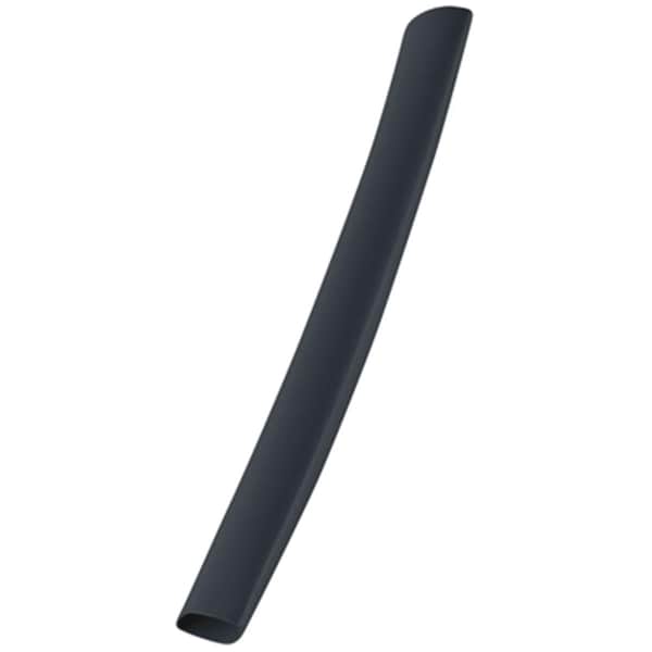 Gardner Bender Heat Shrink Tube, 2:1 I.D. Shrink Ratio, Black, 4 in, 5 PK - 161617