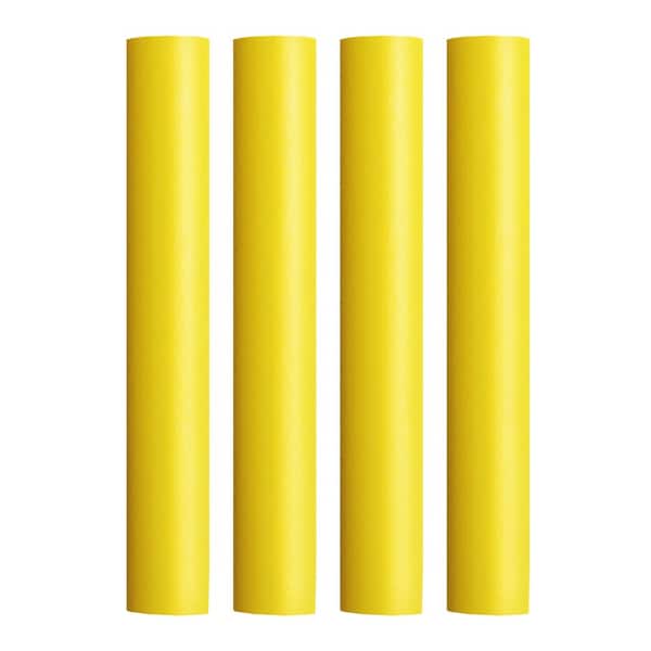 Pacer Group Heat Shrink Tube, Heavy Wall, Yellow, 12 in - BEHS3/4-12YL-4