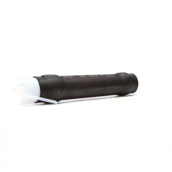 3M Cold Shrink Tube, Medium Wall, Not Rated I.D. Shrink Ratio, 1.45 in I.D. Before Shrinking, Black - QI-10/37-270