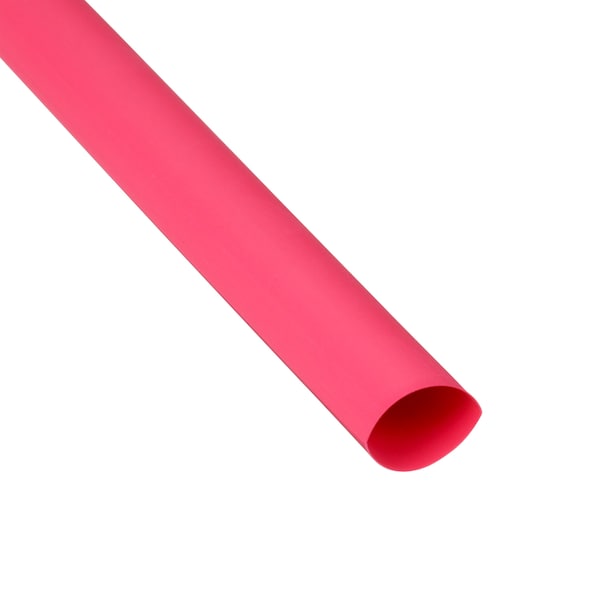 3M Heat Shrink Tube, Thin Wall, 2:1 I.D. Shrink Ratio, 0.75 in I.D. Before Shrinking, Red, 200 ft - FP301-3/4-200'-RED-SPOOL